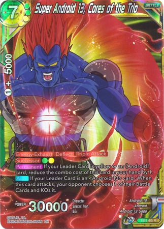 Super Android 13, Cores of the Trio - EB1-65 - Rare Foil