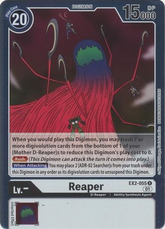 Reaper - EX2-055 R - Rare