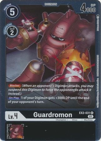 Guardromon - EX2-031 R - Rare