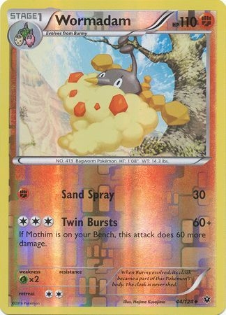 Wormadam - 44/124 - Uncommon Reverse Holo
