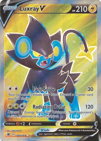 Luxray V - 168/189 - Full Art Ultra Rare