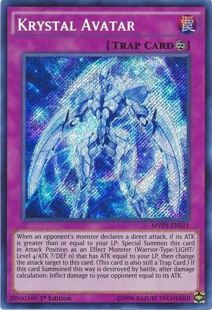 Krystal Avatar - MVP1-ENS11 - Secret Rare 1st Edition