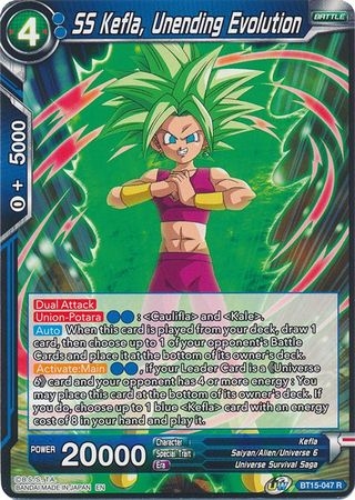 SS Kefla, Unending Evolution - BT15-047 - Rare