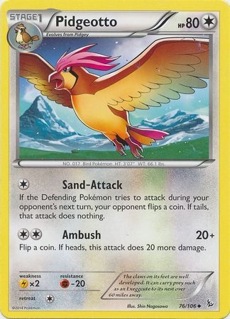 Pidgeotto - 76/106 - Uncommon