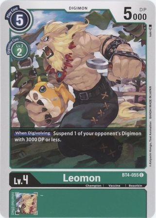 Leomon - BT4-055 - Common