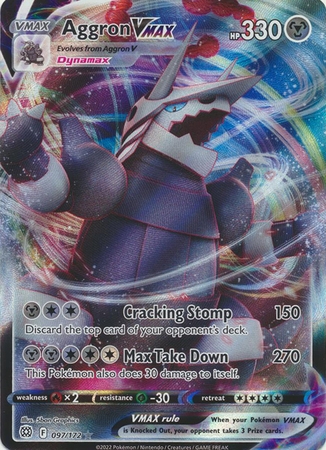 Aggron VMAX - 97/172 - Ultra Rare