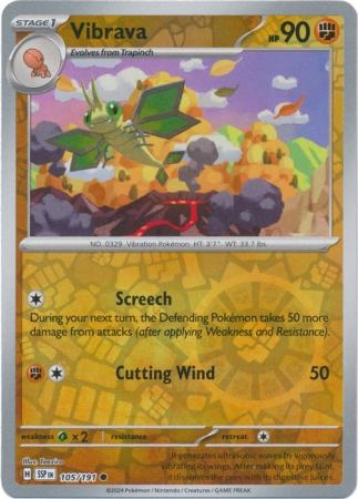 Vibrava - 105/191 - Common Reverse Holo