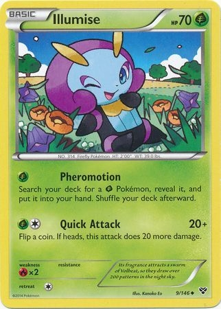 Illumise - 9/146 - Uncommon