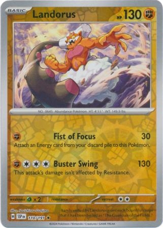 Landorus - 110/191 - Reverse Holo Rare