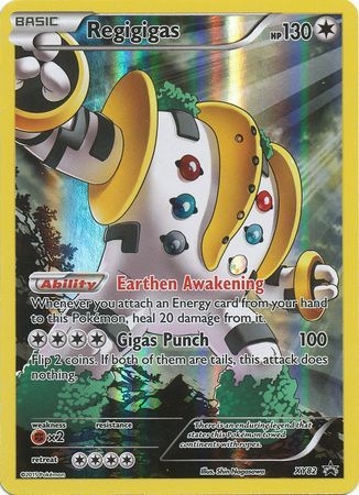 Regigigas - XY82 - Full Art Promo