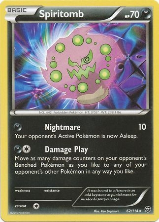 Spiritomb - 62/114 - Rare