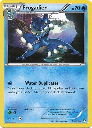 Frogadier - 39/122 - Uncommon