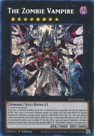 The Zombie Vampire - MP23-EN024 - Prismatic Secret Rare 1st Edition