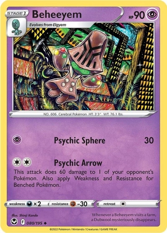 Beheeyem - 080/195 - Uncommon