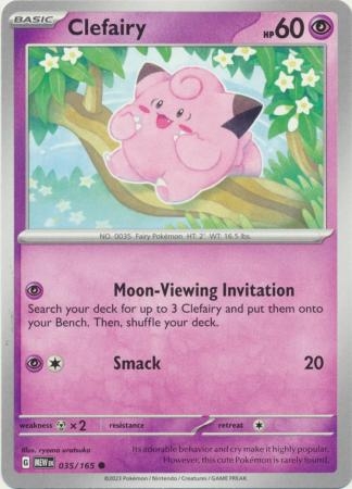 Clefairy - 035/165 - Common