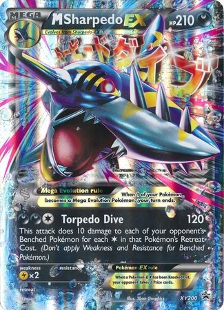 M Sharpedo EX - XY200 - Oversize Promo