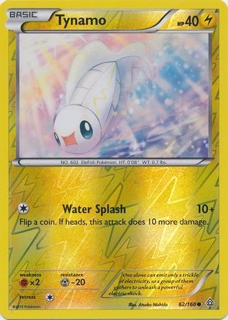Tynamo - 62/160 - Common - Reverse Holo
