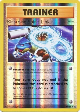 Blastoise Spirit Link - 73/108 - Uncommon Reverse Holo