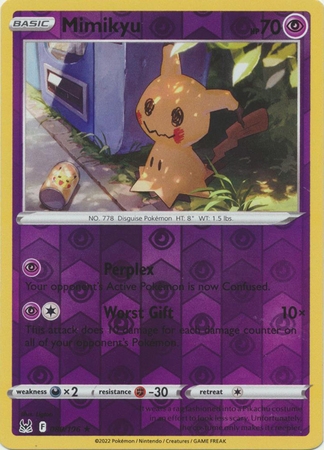 Mimikyu - 080/196 - Rare Reverse Holo