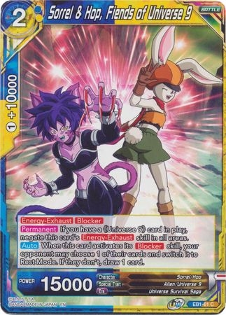 Sorrel & Hop, Fiends of Universe 9 - EB1-61 - Common