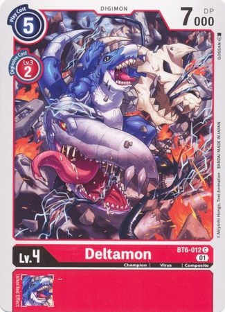 Deltamon - BT6-012 - Common