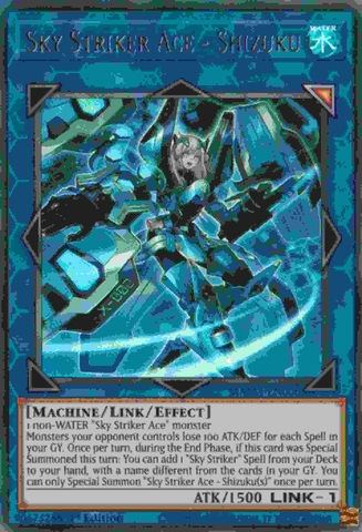 Sky Striker Ace - Shizuku - MAMA-EN006 - Ultra Rare 1st Edition