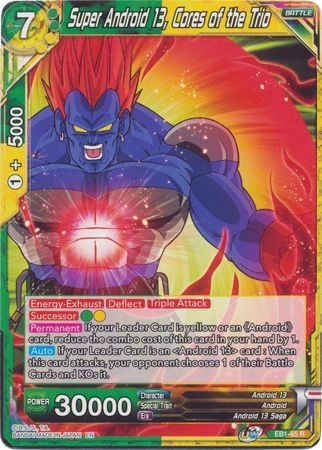 Super Android 13, Cores of the Trio - EB1-65 - Rare