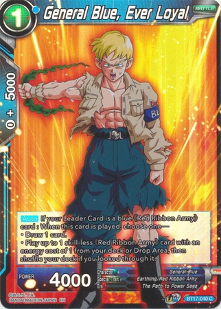 General Blue, Ever Loyal - BT17-040 - Common Foil