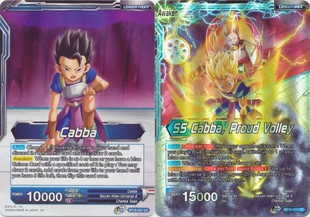 Cabba // SS Cabba, Proud Volley - BT15-031 - Uncommon Foil