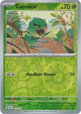 Capsakid - 012/191 - Common Reverse Holo
