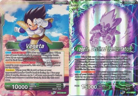 Vegeta // Vegeta, Destined Confrontation - BT15-062 - Uncommon Foil