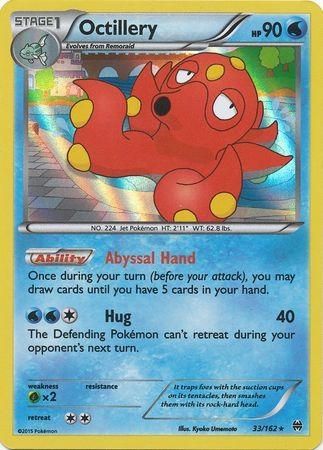 Octillery - 33/162 - Holo Rare