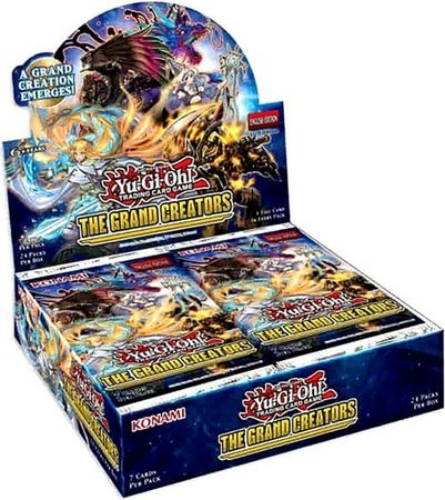 The Grand Creators Booster Box of 24 1st Edition Packs