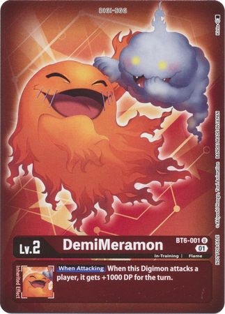 DemiMeramon (Box Topper) - BT6-001 - Uncommon