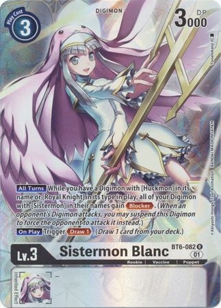 Sistermon Blanc (Alternate Art) - BT6-082 - Rare