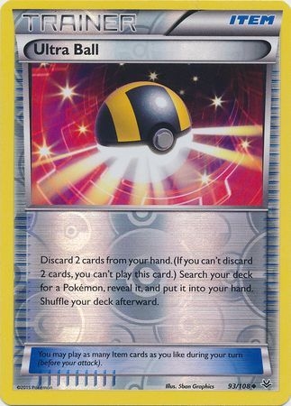 Ultra Ball - 93/108 - Uncommon Reverse Holo