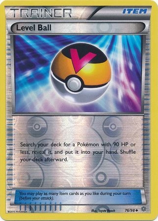 Level Ball - 76/98 - Uncommon Reverse Holo