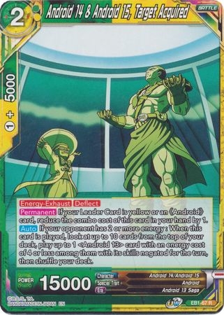Android 14 & Android 15, Target Acquired - EB1-67 - Rare