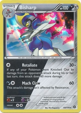 Bisharp - 64/114 - Holo Rare