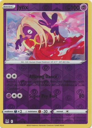 Jynx - 068/196 - Common Reverse Holo