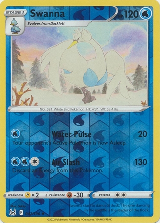 Swanna - 047/196 - Uncommon Reverse Holo