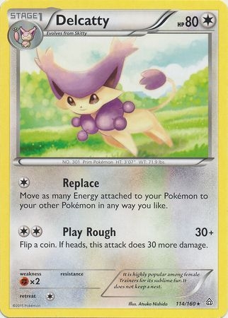 Delcatty - 114/160 - Rare