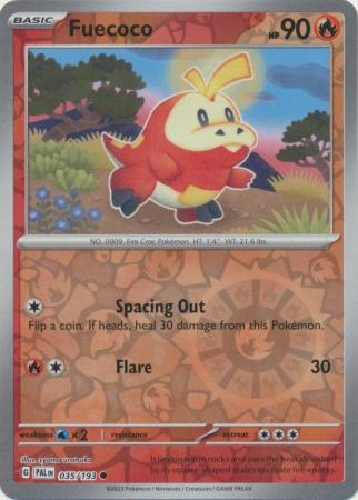 Fuecoco - 035/193 - Common Reverse Holo