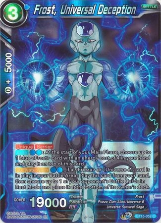 Frost, Universal Deception - BT15-052 - Common Foil