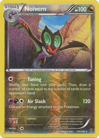 Noivern - 112/162 - Rare Reverse Holo