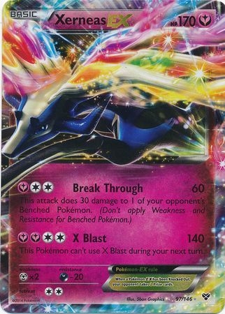 Xerneas EX - 97/146 - Ultra Rare