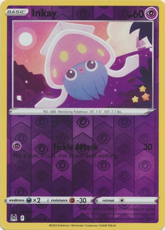 Inkay - 077/196 - Common Reverse Holo