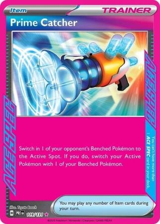 Prime Catcher - 119/131 - Ace Rare