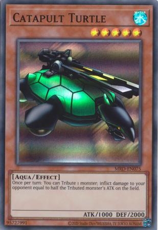 Catapult Turtle - MRD-EN075 - Super Rare Unlimited (25th Reprint)