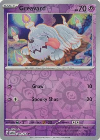 Greavard - 099/197 - Common Reverse Holo